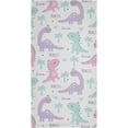 thumbnail image 7 of GZHJMY Dinosaur Soft Hand Towels, 2 Pcs Absorbent Bath Towel Decorative Fingertip Towels for Bathroom Gym Spa Hotel Beach Swimming Pool,14.4"x 28.3", 7 of 7