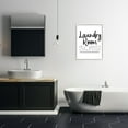 thumbnail image 2 of Stupell Industries Help Wanted Laundry Room Sign Bold Black White Graphic Art White Framed Art Print Wall Art, 24x30, by Kim Allen, 2 of 7
