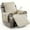 Beige, variant on 1Pc 100% Waterproof Recliner Chair Cover, Non Slip Recliner Covers For Recliner Chair With Pocket, Pet Scratch-Resistant Sofa Slipcover, Washable Furniture Protector, Easy To Install For Living Room