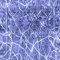 thumbnail image 1 of Ahgly Company Indoor Square Abstract Blue Modern Area Rugs, 3' Square, 1 of 4