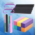 thumbnail image 4 of 1 Set of Nail Files Durable Mini Nail Brush Polishing Buffers Sanding Nail File Manicure Tool, 4 of 8