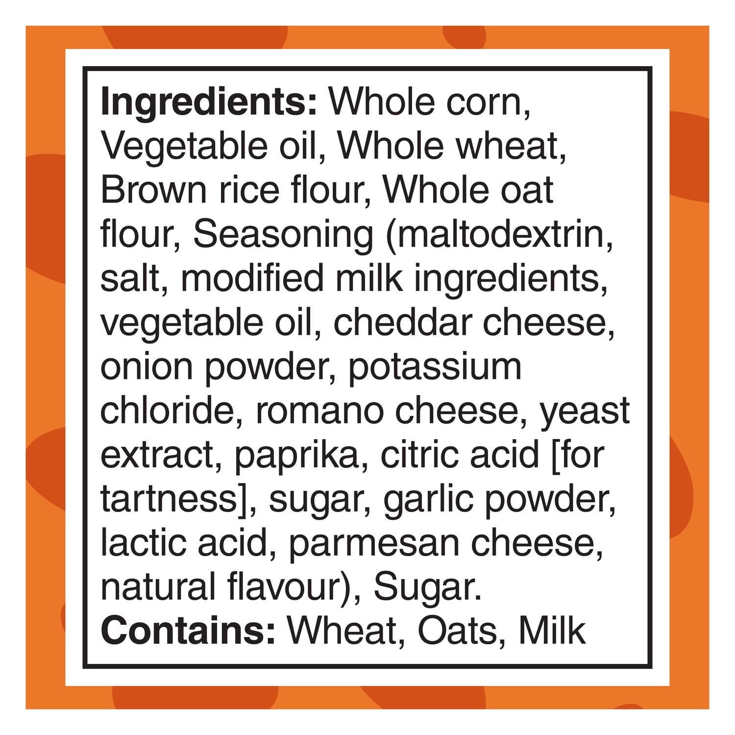 SunChips minis Harvest Cheddar flavour Multigrain Snacks, 106 g.