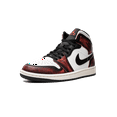 thumbnail image 4 of Jordan MENS Air Jordan 1 Mid SE "Wear-Away - Infrared" DV9565 006 from Stadium Goods, 4 of 8