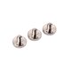 thumbnail image 4 of Advancent 3Pcs Professional Knurled Screw Anti-adhesion Good Bolts Nut Fixation Fastener Slotted Screw Long-lasting Screws Hand Type2, 4 of 6