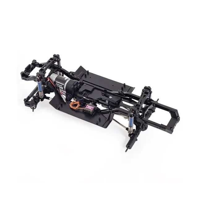 Bewildely RCGOFOLLOW Marco de coche de precisión de plástico RC pieza de actualización marco de chasis fuerte para 1/10 Rc marco de coche Trx4 Kits de construcción modelo TYPE1