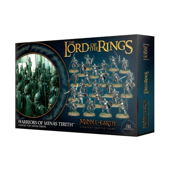 Taller de juegos de Warhammer Middle Earth: Guerreros de Minas Tirith