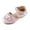 Pink, variant on Ccpelsie Girls Classic Mary Jane Ballet Flats Glitter Wedding Party Bridesmaids Flower Girl Princess Dress Shoes for Kid Toddler(Pink,9.5)