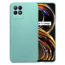 Funda de Silicon Molan Cano Soft Jelly Case Para Realme 8i Menta