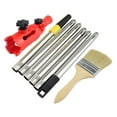 thumbnail image 1 of Rtyweth 1set Paint Brush Extender Paint Roller Extension Pole Clam Tool Telescopic Tools lti-Angle for painting Paint Rod Handle, 1 of 9