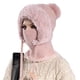 thumbnail image 4 of Máscaras para Mujeres Sombrero de Punto 3 en 1, Perfecto para las Mujeres para Usar con Bufandas Y Máscaras, Bufanda de Esquí de Punto Caliente Y Máscara para Otoño E Invierno., 4 of 5