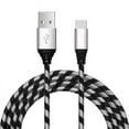 thumbnail image 2 of Type C Charger Fast Charging Cable USB-C Type-C 3.1 Data Sync Charger Cable Cord For Samsung Galaxy S10+ S9 S8 Plus Galaxy Note 8 9 Nexus 5X 6P OnePlus 2 3 LG G5 G6 G7 V20 V30 V40 HTC M10 Google Pixel, 2 of 7