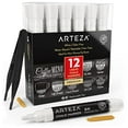 thumbnail image 2 of ARTEZA Marqueurs de Craie Blanche Liquides, Ensemble de 12, Pointe Fine, Sans Poussière, 2 of 4