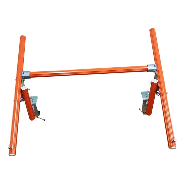 Soporte de mesa estable de aleación de aluminio para bordado y punto de cruz. Naranja