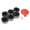 thumbnail image 3 of Auto Feed, Easy To Use Auto Feed Spools, Black For Thick Grass Home, 3 of 8