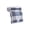 Navy, variant on Yakvarog Bed Comforter Twin Size, Breathable Soft Cotton Comforter, 59 x 79 Inches Lightweight Summer Cooling Comforter, Machine Washable All Season Grid Quilts for Bedroom Dormitory