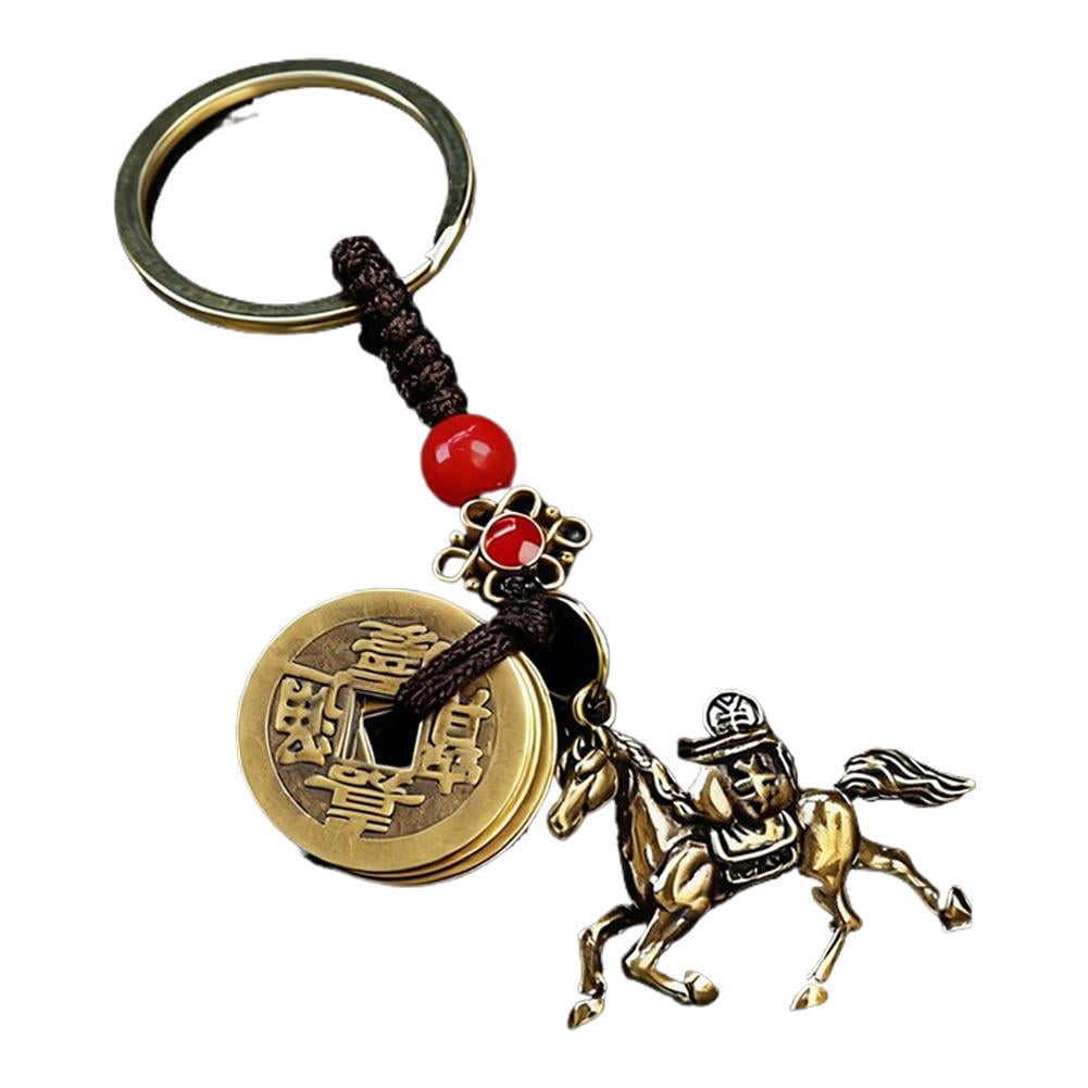 2026 Year Of The Horse Keychain With Feng Shui & Gourd Feng Shui Five ...