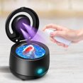 thumbnail image 2 of Teeth Cleaning Pod Retainer Cleaner Powerful Portable Dentures Cleaner UVC Professional Jewelry Cleaning Machine US Plug, 2 of 6