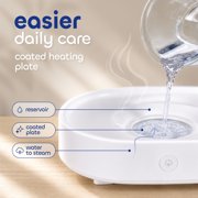 Chicco 3-in-1 Electric Steam Sterilizer for Baby Bottles, Pacifiers, Toys and More - White