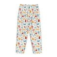 thumbnail image 5 of Daiia Fast Food 2 Women's Sleep Pant with Pockets and Drawstring,Pajama Pants-Large, 5 of 9