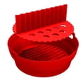 thumbnail image 1 of Accesorios de silicona para freidora de aire Olla de silicona para freidora de aire Sartén multifuncional forrada, 1 of 6