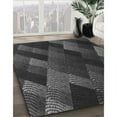 thumbnail image 3 of Ahgly Company Machine Washable Indoor Rectangle Transitional Charcoal Black Area Rugs, 7' x 9', 3 of 7