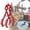 4-claw 28IN fixed ring, variant on TEQIN Log Lifting Tongs, Heavy Duty Timber Grapple Grabber, Steel Logging And Skidding Tongs Timber Claw Log Hooks For Tractor, Atv, Truck, Skidder, And Forklift