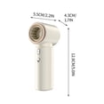 thumbnail image 4 of Xihbxyly Ventilador de Mano, Miniventilador Portátil de Alta Velocidad, Silencioso, Recargable Por Usb, Miniventilador Eólico de 5 Velocidades, para Uso En Interiores y Exteriores, Ideal para Viajes, 4 of 7