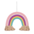thumbnail image 2 of 3 Pieces Garland  Rainbow Wall Hanging Decor for Boho - Tassel Garland Pom Pom Ball Banner Baby Shower Chirstmas Birthday Party Décor   A, 2 of 9