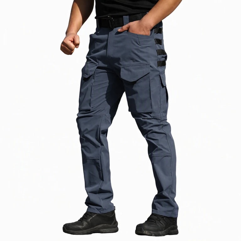 Maintenance Color Work Aofany Mens Cargo Pants Utility Work Pants with Pockets Solid Color ...