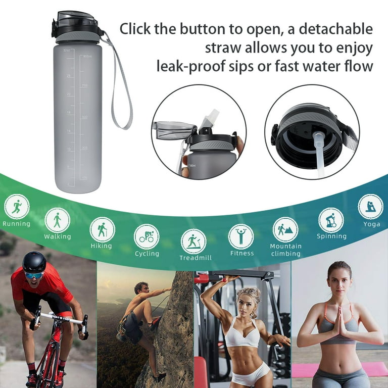 Best Hydration Tracking Water Bottles 2021: Motivation Water Bottles –  StyleCaster