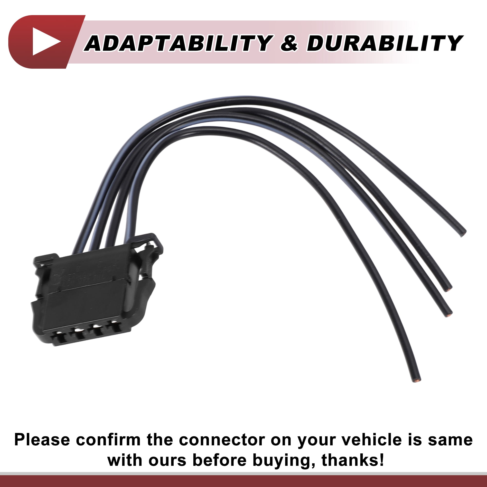 Unique Bargains Light Socket Wiring for Volkswagen Tiguan 5N Halogen Lamp Left