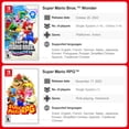 thumbnail image 4 of Juegos de Nintendo Switch Super Mario Mario Bros Wonder Kart 8 RPG Mario Strikers Odyssey 3D World Fury U Deluxe Party Superstars, 4 of 5