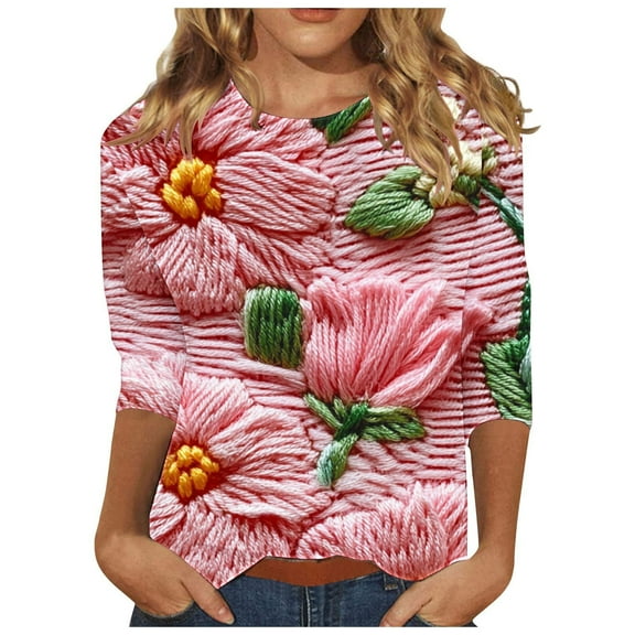 SHE IS My Orders Placed Womens Long Sleeve V Neck Graphic T Shirts Ladies Tops and Blouses for Work Womens Blouses Long Sleeve Button up Tunics for Women 2025 Dressy