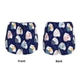 thumbnail image 3 of Balery Mom And Baby Owls Pantalones cortos deportivos para mujer con forro y dos bolsillos, elásticos, para entrenamiento, gimnasio, yoga-XX-Large, 3 of 7