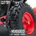 thumbnail image 7 of PowerSmart 24" Self-Propelled Gas Snow Blower, 212cc, Two-Stage Snow Thrower with LED Light, 7 of 7
