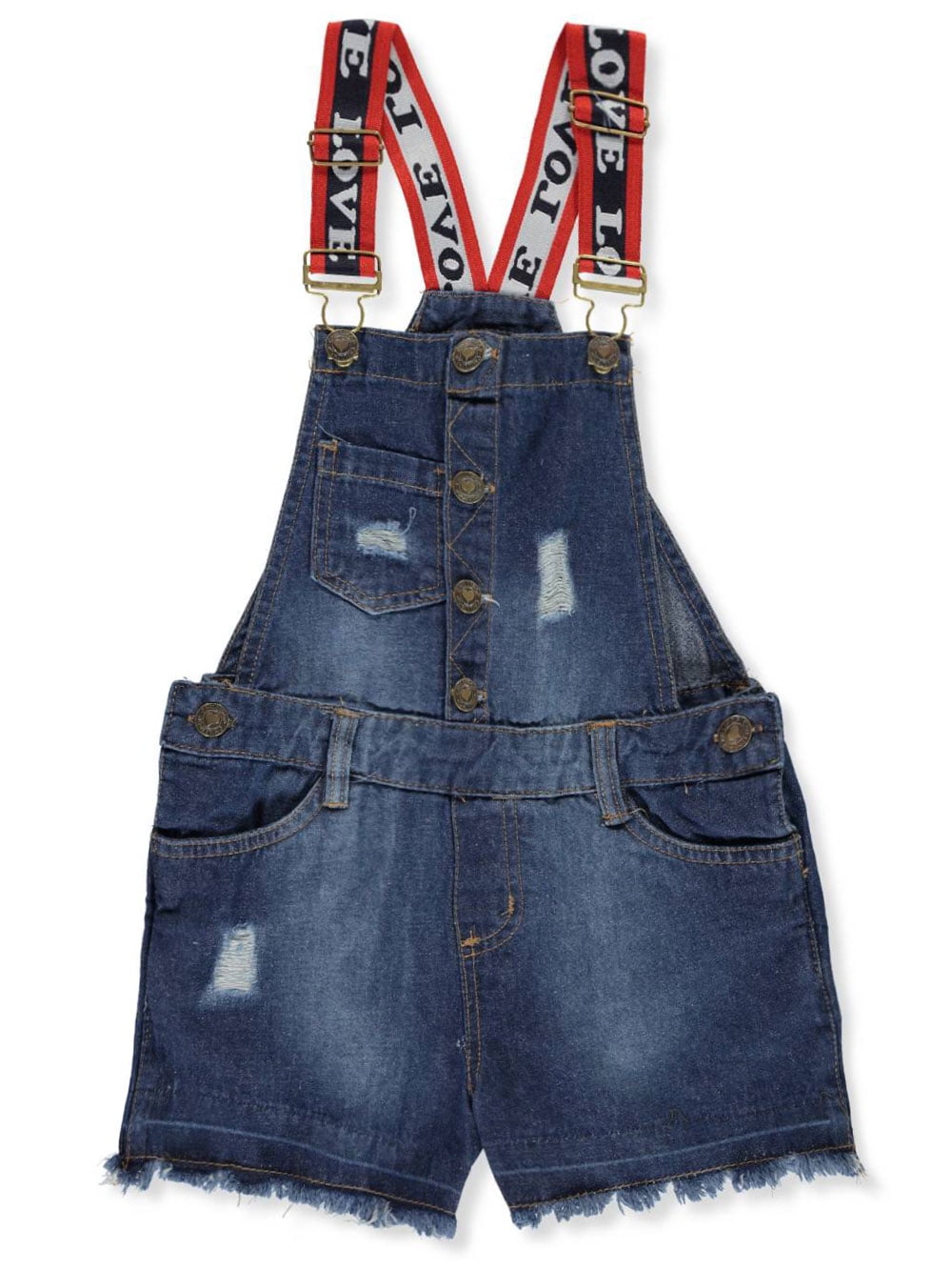 faded shortalls