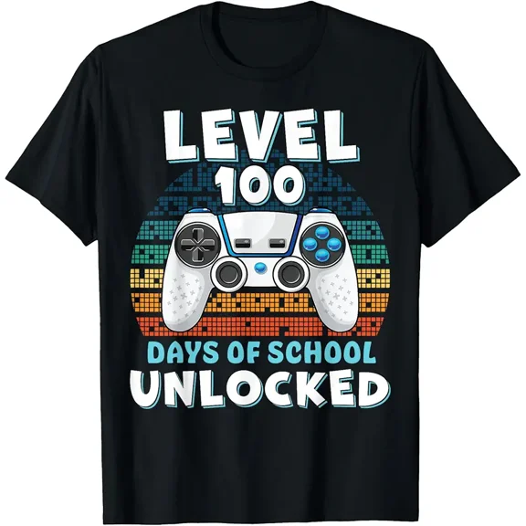 100th Day of School Boys Girls Kids 100 Days of School T-Shirt