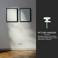 thumbnail image 5 of GOOHOCHY  50 Pcs White Nail Tacks for Wall Hangings No Trace Hook, 5 of 8