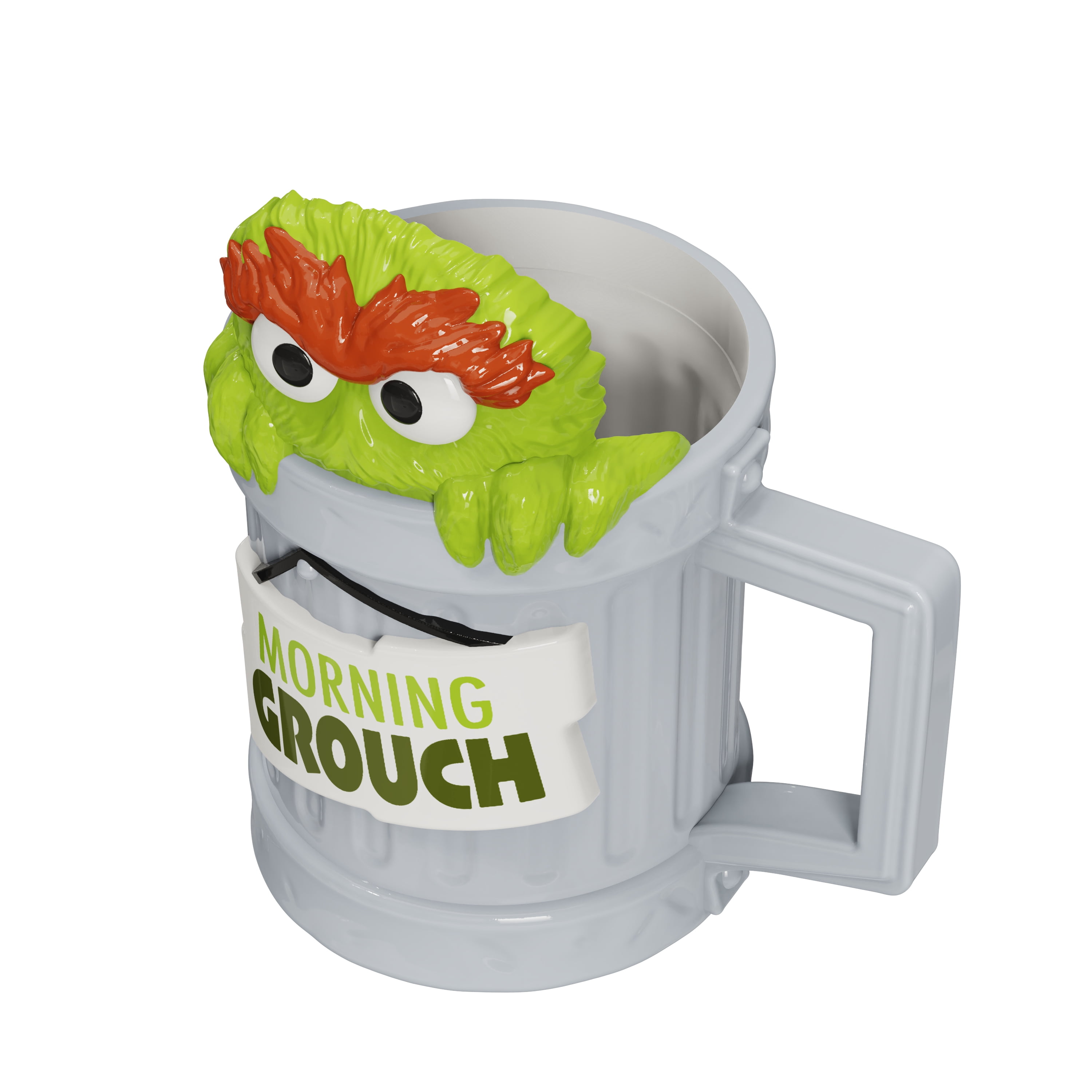 Zak Designs 11.5oz Oscar the Grouch Ceramic Sculpted Mug