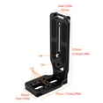 thumbnail image 3 of JIAHAOO Versatile Camera L Plate for DSLR Lightweight, Compact, Easy to Carry for Tripod & Gimbal Use, 3 of 4