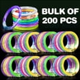 thumbnail image 2 of 200 pulseras LED de BYONEBYE, 6 colores, 3 modos de flash, 2 of 6