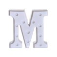 thumbnail image 3 of Alphabet LED Letter Lights Light Up White Plastic Letters Standing Hanging M, 3 of 3