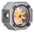 thumbnail image 2 of Water Flow Meter,Aluminum Alloy G1/4 Thread Computer Water Cooling PC Flow Meter Enhanced Durability, 2 of 7