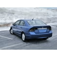 thumbnail image 2 of Rvinyl Tail Light Tint Covers Compatible with Honda Civic 2006-2011 (Sedan) - Blackout Smoke, 2 of 10