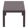 thumbnail image 3 of Compamia Vegas 118" Extendable Patio Dining Table in Brown, 3 of 8