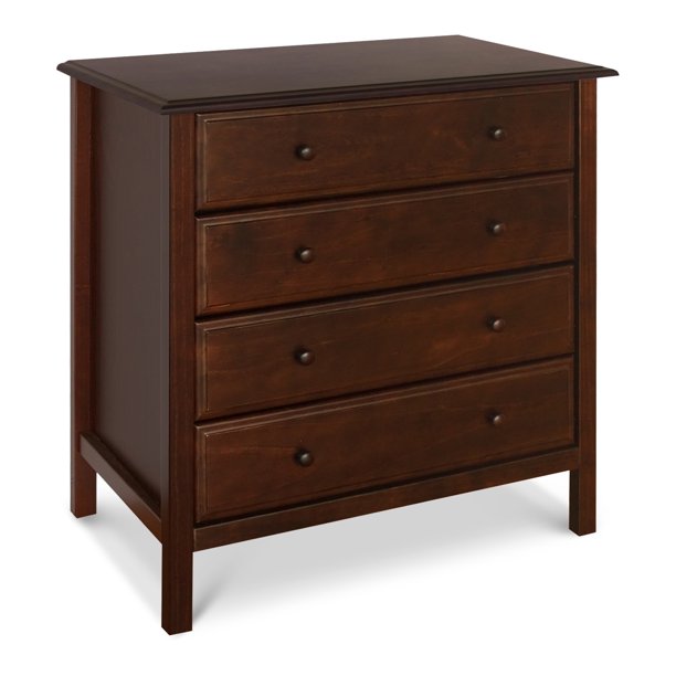 Davinci Jayden 4 Drawer Dresser In Espresso Finish Walmart Com