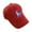 Red, variant on WOYY Kids Baseball Cap Dinosaur Embroidery Outdoor Sports Sun Hat Adjustable Snapback Hat