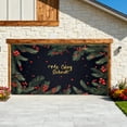 thumbnail image 4 of Hometravel Holiday Garage Door Banner, Oversized Outdoor Party Decor, Festive Fabric Hanging Background for Yard Display, 4 of 6