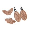 thumbnail image 4 of Lipstore 4 Pieces Needle Minders Needle Threader Set Wooden Practical Flexible Sewing Pin Set D, 4 of 8
