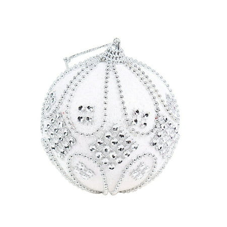 

TALKVE Simple lightweight and wear resistant 8cm / 3in Foam Christmas Ball Christmas Tree Pendant Christmas Decorations Christmas Tree Decoration Christmas Ball